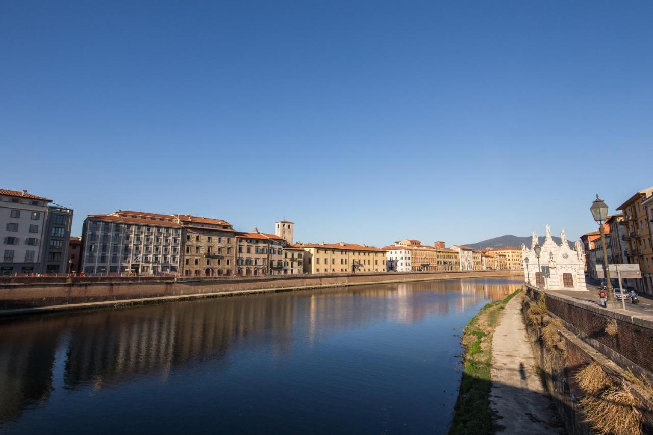 Aweshomeitaly - Lungarno Bellavista Penthouse Pisa Exteriör bild
