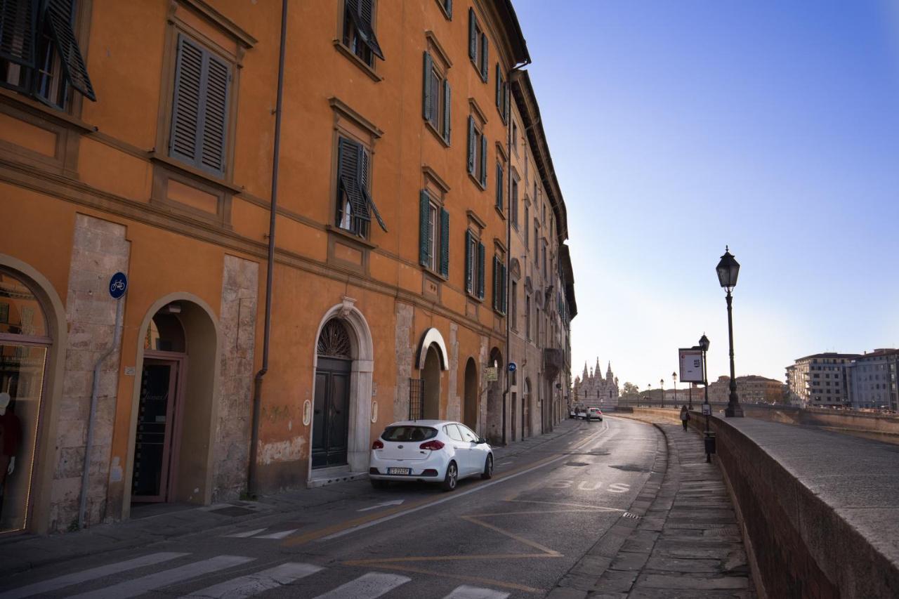 Aweshomeitaly - Lungarno Bellavista Penthouse Pisa Exteriör bild