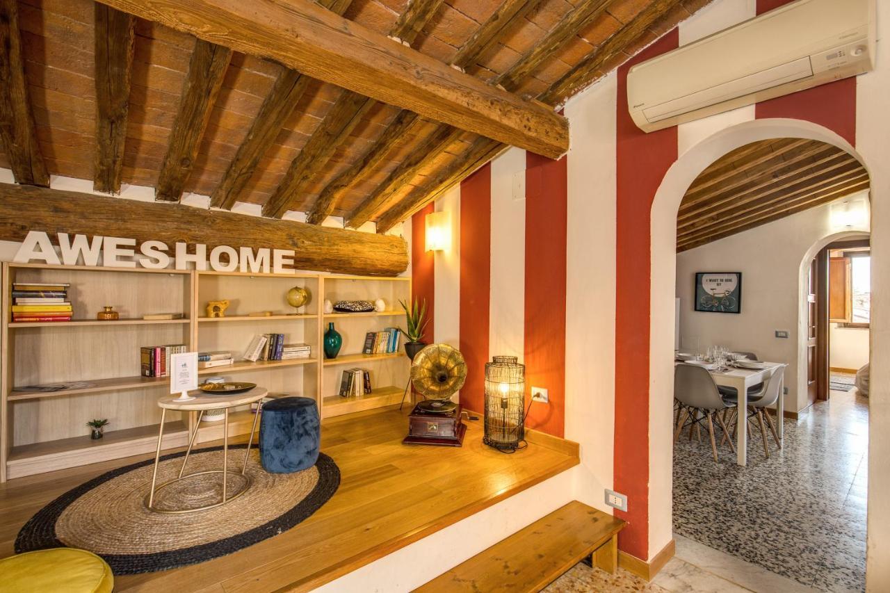 Aweshomeitaly - Lungarno Bellavista Penthouse Pisa Exteriör bild