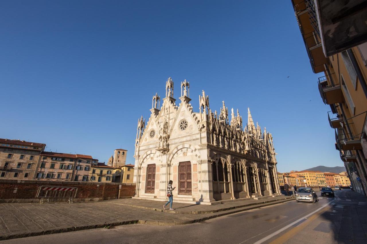 Aweshomeitaly - Lungarno Bellavista Penthouse Pisa Exteriör bild